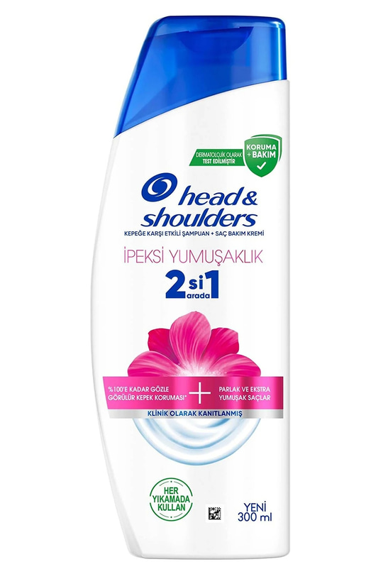 Head & Shoulders İpeksi Yumuşaklık 2si1 Arada Şampuan 300 ml