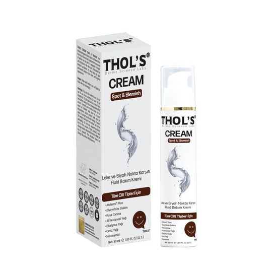 Thols Cream Spot & Blemish (TB24) Fluid Bakım Kremi- 50 ml Leke ve Siyah Nokta Karşıtı Fluid Bakım Kremi