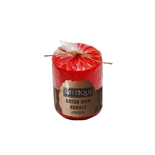 Mumsan Candle Baton Mum Kokulu 7x7 Kırmızı 1 adet