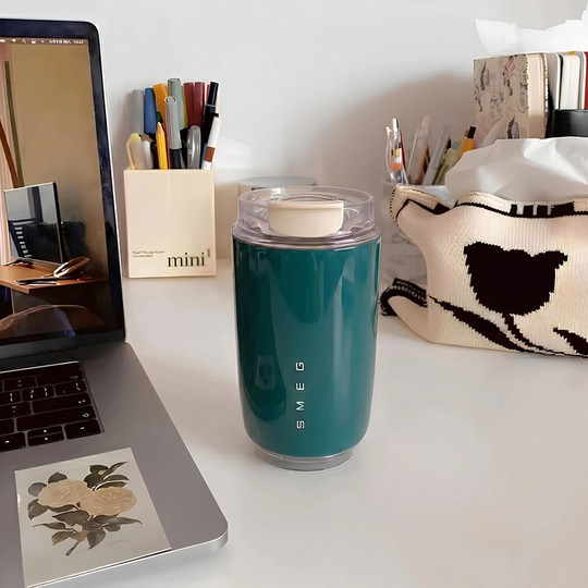 Smeg Mug Bardak Termos 240 ml Petrol Yeşili