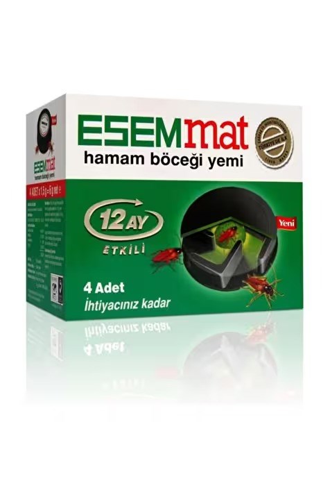 Esemmat Hamam Böceği Yemi 12 Ay Etkili 4 Adet