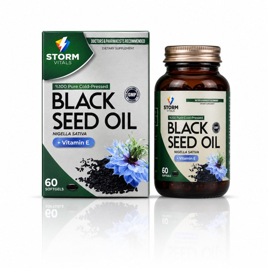 Storm Vitals Black Seed Oil Çörek Otu 60 Softjel