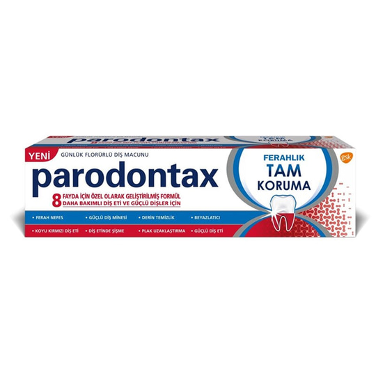 Parodontax Tam Koruma Beyazlatıcı Diş Macunu 75 ml