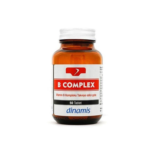 Takviye Edici GıdalarDinamisDinamis Vitamin B Complex 50 Tablet