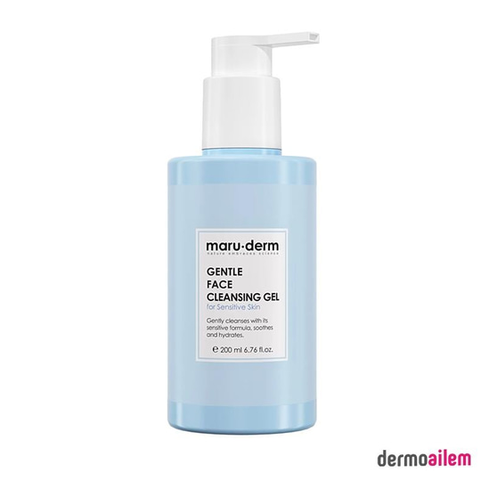 Maruderm Hassas ve Atopik Ciltler Için Yüz Temizleme Jeli 200 ml