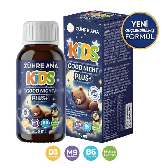 Zühre Ana Kids Good Night Plus Şurup 150 ml