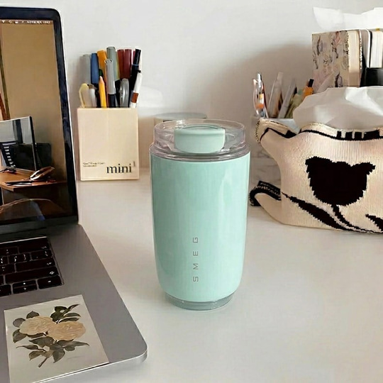Smeg Mug Bardak Termos 240 ml Yeşil