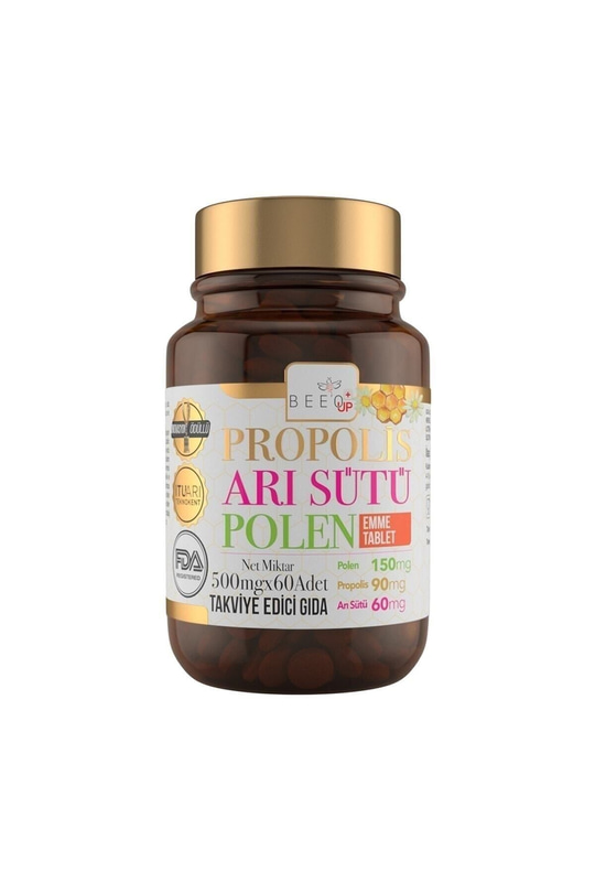 Beeo Up Propolis Arı Sütü Polen Çocuk 60 Çiğneme Tableti
