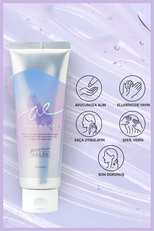 Cosmetex Roland Airy&Easy Prism Hair Gelée ışıltılı Saç Şekillendirici