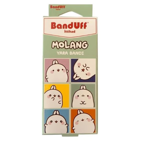 Banduff Yara Bandı Molang Yeşil 10 Adet