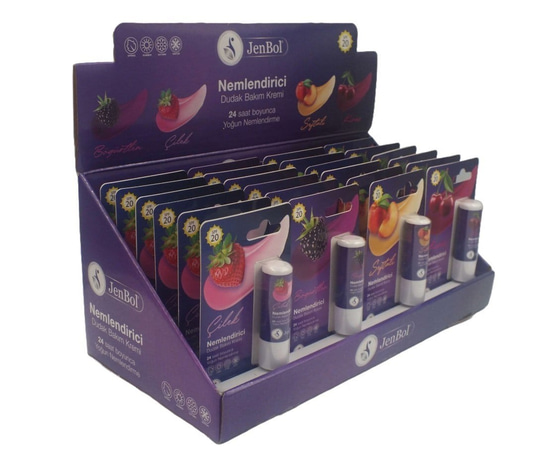 Jenbol Lip Balm Karma Stant 24lü