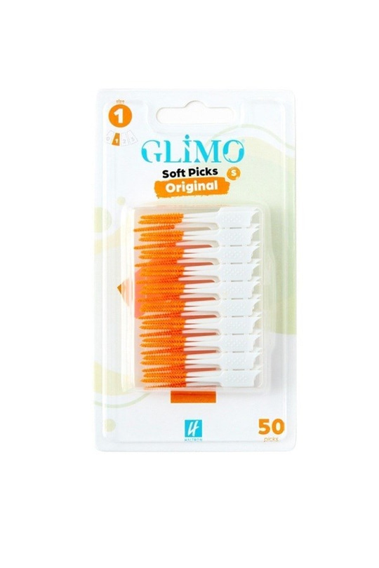 Glimo Soft Picks Arayüz Fırçası Small 50li