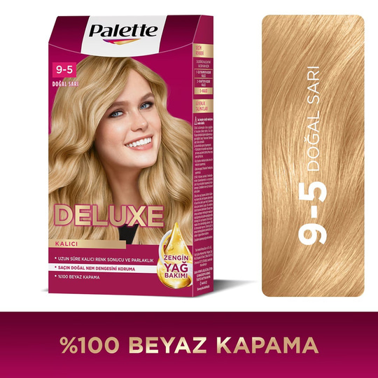 Palette Deluxe Saç Boyası Doğal Sarı 9-5
