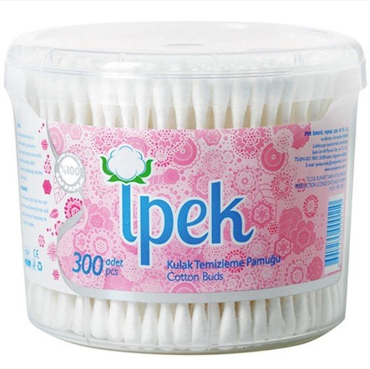 Kulak Sağlığıİpekİpek Kulak Temizleme Çubuğu 300 Adet
