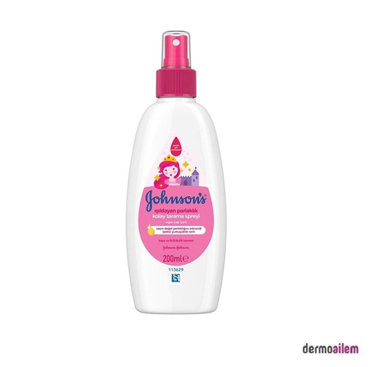 Bebek Parfüm & Kolonya ÇeşitleriJohnson & JohnsonJohnson's Baby Işıldayan Parlaklık Kolay Tarama Spreyi 200 ml
