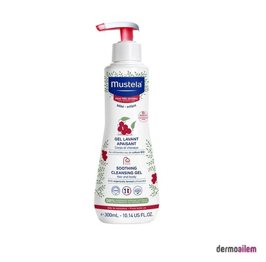 Şampuan & Duş JeliMustelaMustela Soothing Cleansing Gel 300 ml