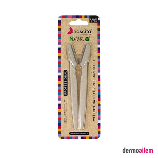 Kaş ŞekillendiriciNascitaNascita Green Natural 2'li Ustura Set - 05