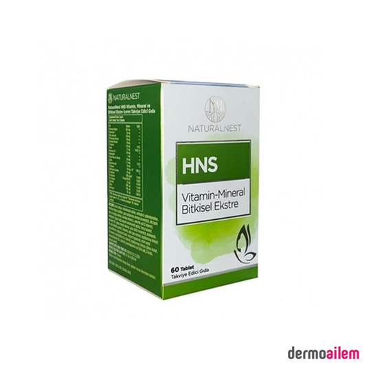 Takviye Edici GıdalarNaturalnestNaturalNest HNS 60 Tablet