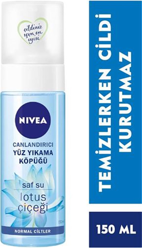 Cilt Temizleme ÜrünleriNiveaNivea Canlandırıcı Yüz Temizleme Köpüğü ( Normal/Karma Cilt) 150 ml
