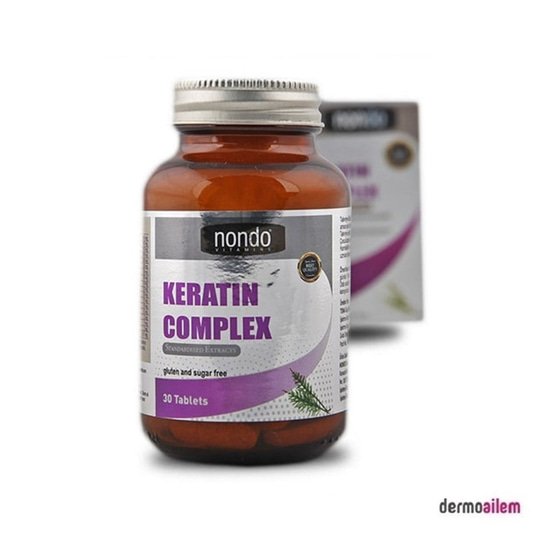 Takviye Edici GıdalarNondoNondo Keratin Complex 30 Kapsül