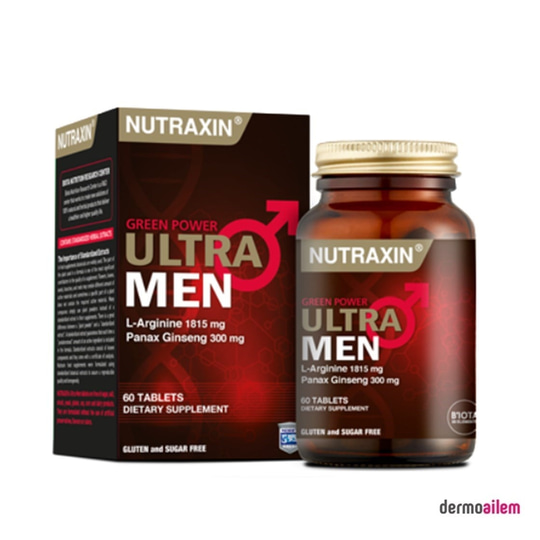 MultivitaminlerNutraxinNutraxin Ultra Men 60 Tablet