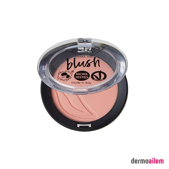 FondötenPuroBio CosmeticsPuroBio Blush Make Me Blush Allık 5.2 gr - 04 Matte Brick