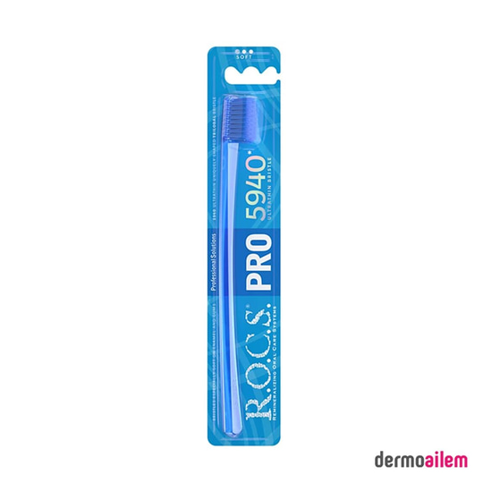 Diş FırçalarıRocsRocs Pro 5940 Soft Diş Fırçası Mavi
