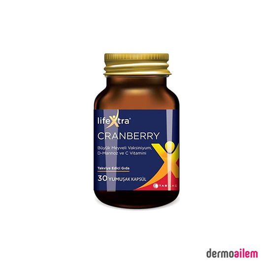 Takviye Edici GıdalarTab İlaçTab Lifextra Cranberry 30 Kapsül