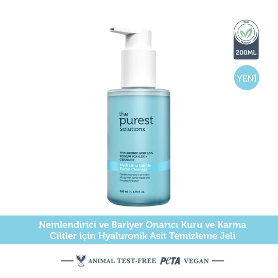 Cilt Temizleme ÜrünleriThe Purest SolutionsThe Purest Solutions Hydrating Gentle Facial Cleanser 200 ml