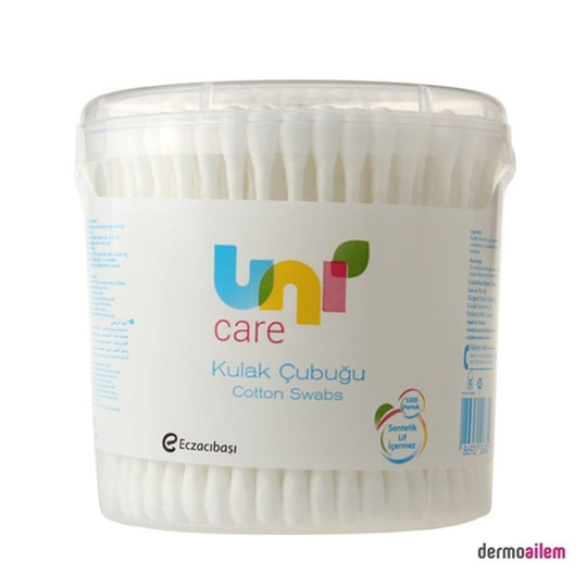 Kulak SağlığıUni BabyUni Care 200'lü Kulak Temizleme Pamuğu 1