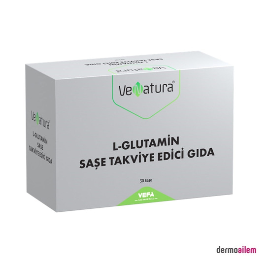 Takviye Edici GıdalarVeNaturaVenatura L-Glutamin 30 Saşe