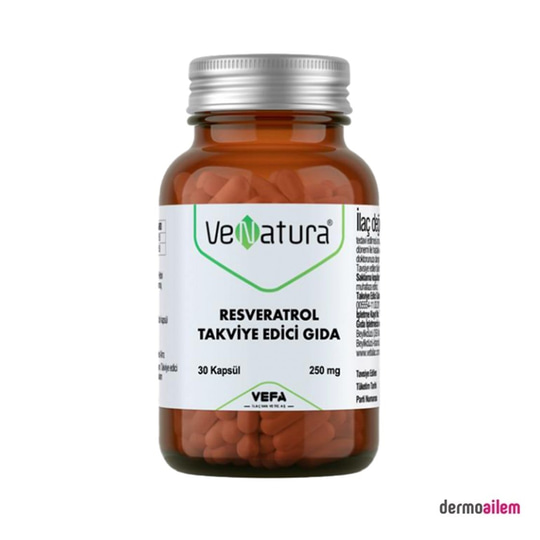 Takviye Edici GıdalarVeNaturaVenatura Resveratrol 30 Kapsül