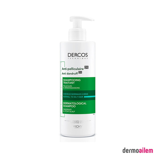 ŞampuanlarVichyVichy Dercos Anti Dandruff Kepek Karşıtı Şampuan 390 ml - Normal ve Yağlı Saçlar