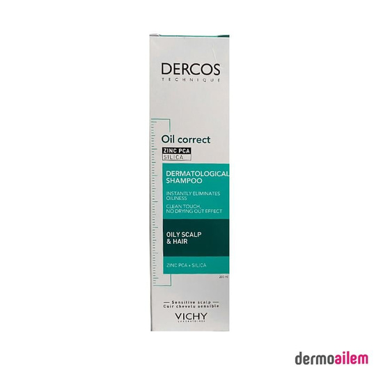 ŞampuanlarVichyVichy Dercos Sebum Control Shampoo 200 ml