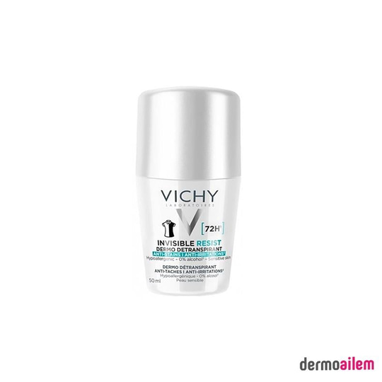 Parfüm DeodorantVichyVichy Invisible Resist 72H Roll On Deodorant 50 ml