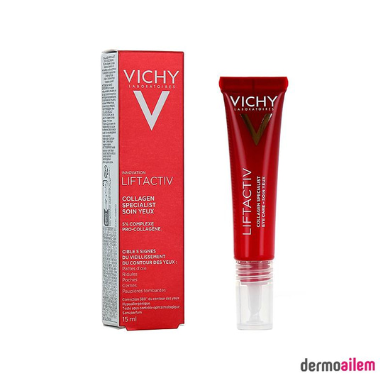 Göz Çevresi BakımıVichyVichy Liftactiv Collagen Specialist Yaşlanma Belirtilerine Karşı Göz Bakım Kremi 15 ml