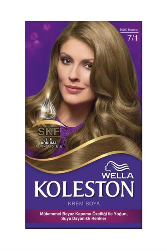 Saç BoyalarıKOLESTONWella Koleston Küllü Kumral Saç Boyası 7/1