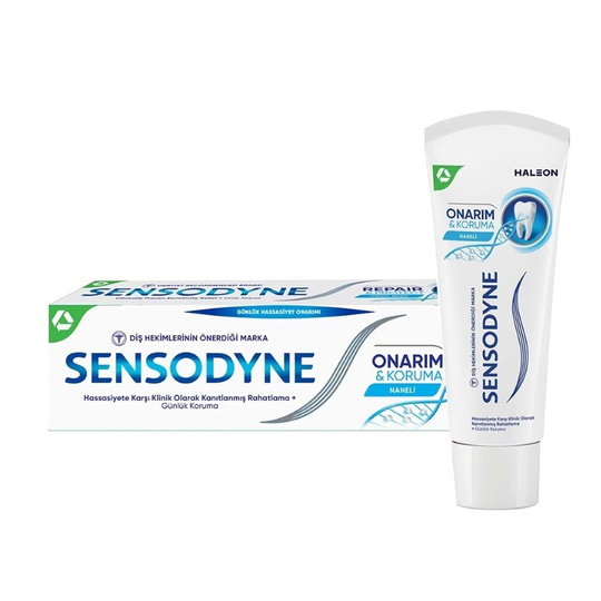 Sensodyne Onarım ve Koruma 75 ml Florürlü Diş Macunu