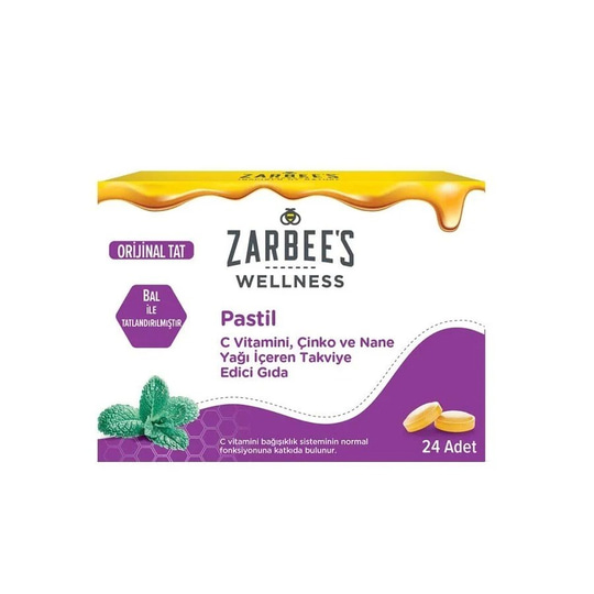 Zarbee's Nane Aromalı 24'lü Pastil