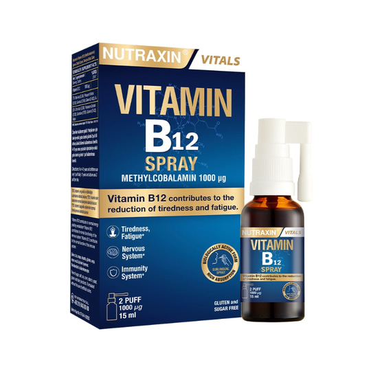 Nutraxin Vitamin B12 Sprey 15 ml