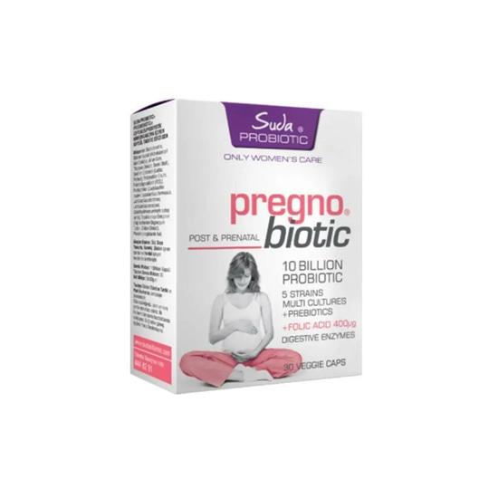 Suda Vitamin Probiotic Pregnobiotic 30 Kapsül