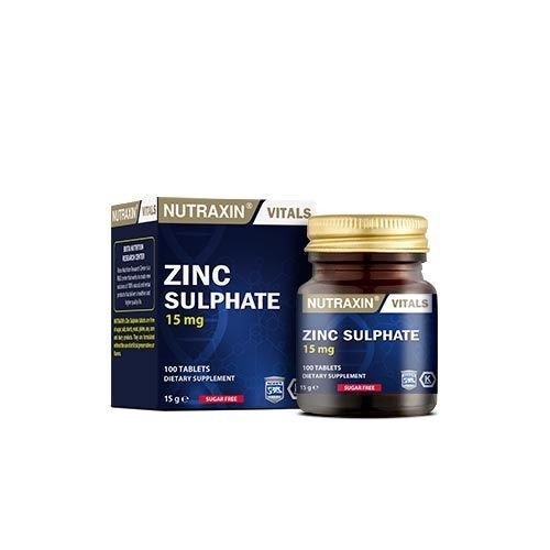 Nutraxin Zinc 15 Mg 100 Tablet