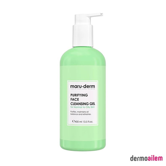 Maruderm Karma Ve Yağlı Ciltlere Özel Salisilik Asit Yüz Temizleme Jeli 400 ml