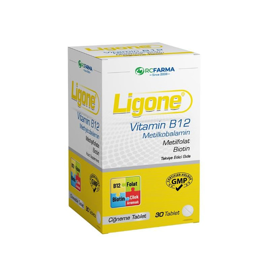 Ligone Vitamin B12 30 Çiğneme Tablet