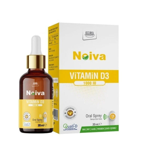 NOIVA VITAMIN D3 1000 IU 20 ML SPREY