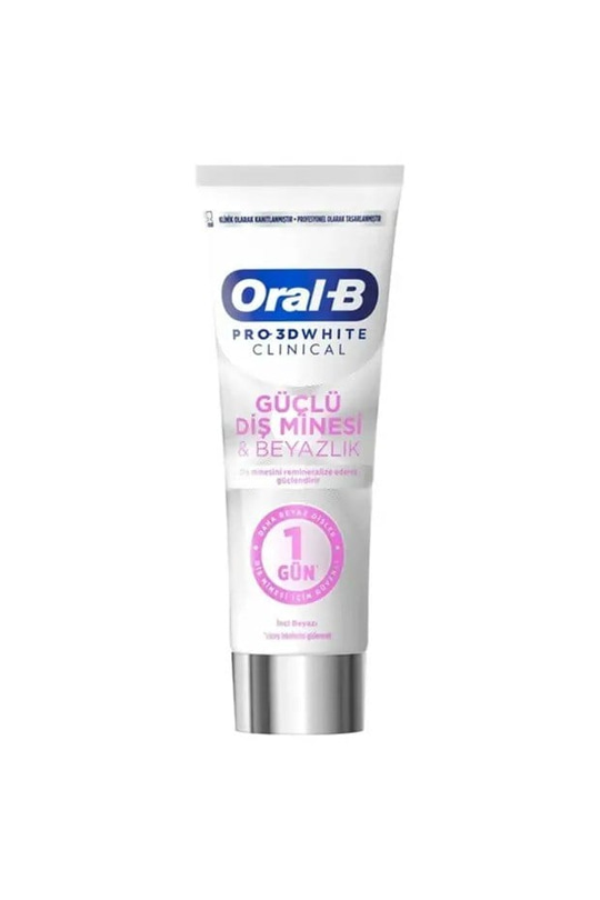 Oral-b Pro 3dw Clinical Güçlü Diş Minesi&beyazlık Diş Macunu 75 ml