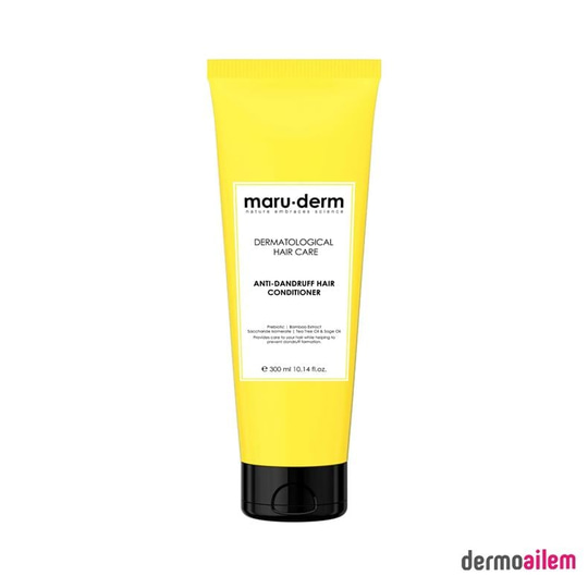 Maruderm Saç Kremi | Kepeğe Karşı Etkili Saç Kremi 300 ML | Normal/Yağlı Saçlar | Vegan