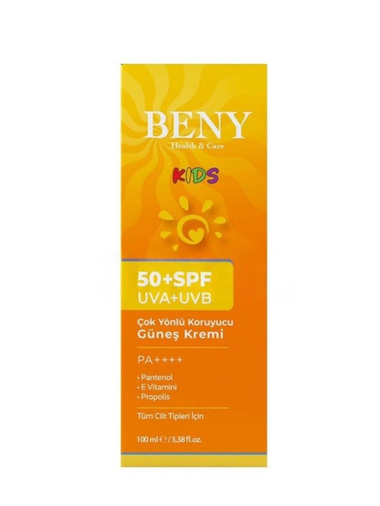 Beny Güneş Kremi Çocuk SPF50+ 100 ml