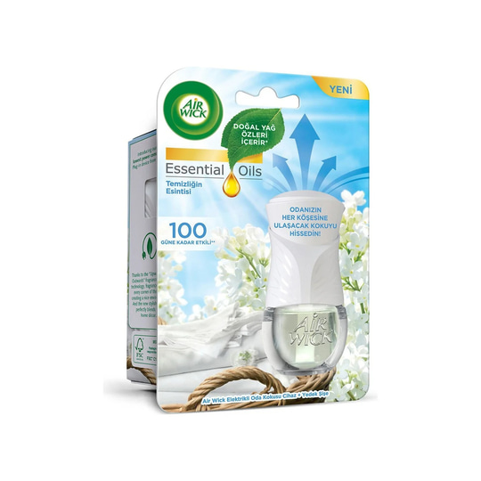 Air Wick Elektrikli Oda Kokusu Kit Temizliğin Esintisi - 1 Cihaz 1 Koku