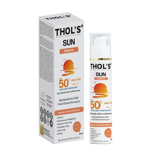 Thol's Sun Balance Fluid Koruyucu Güneş Kremi SPF50+ 50 ML